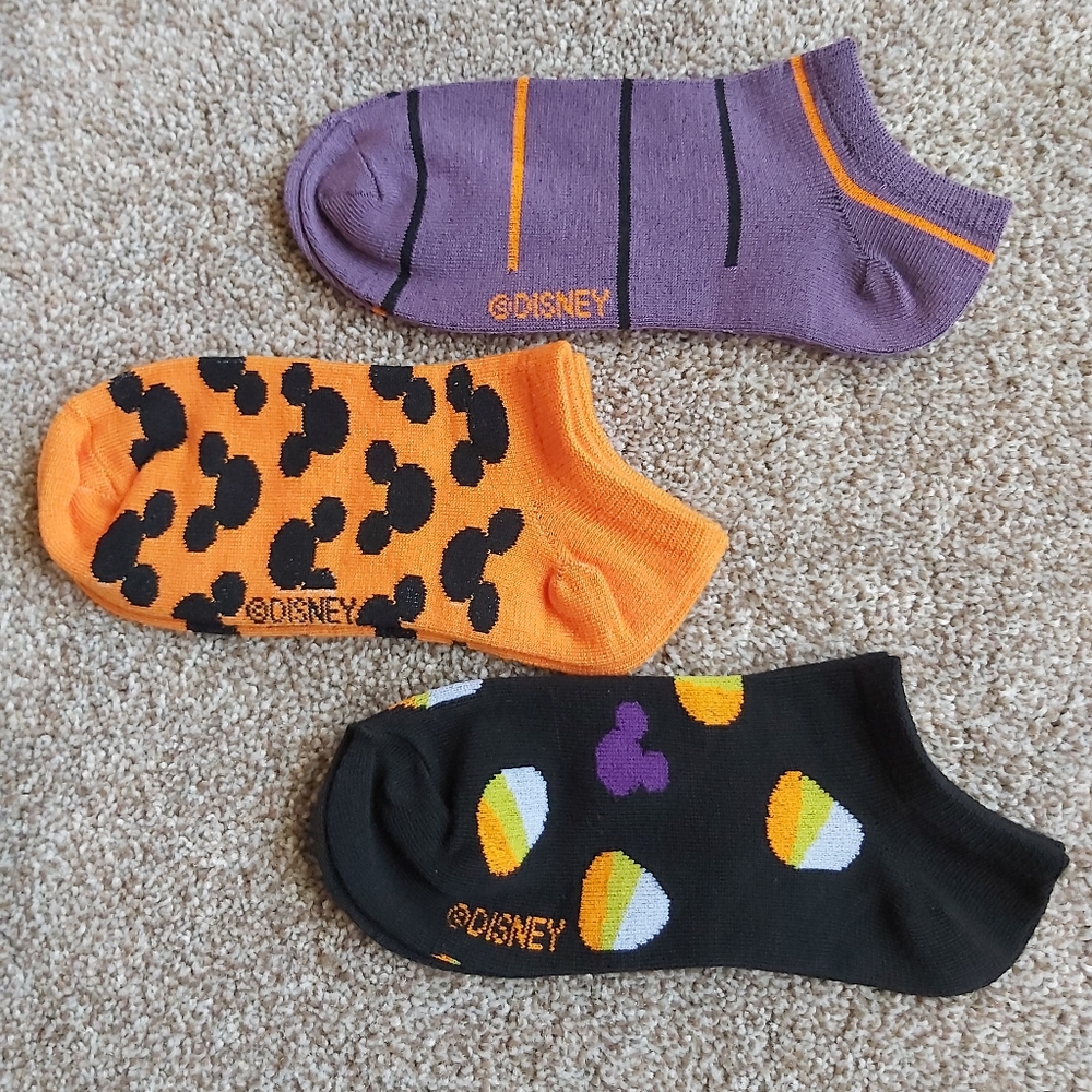 Disney Mickey Mouse Halloween Socks BNWOT